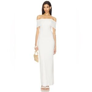 ALL THE WAYS Sienna Maxi Dress in White